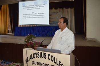 LECTURE BY PROF. SS NATHAWAT IN NATIONAL SEMINAR