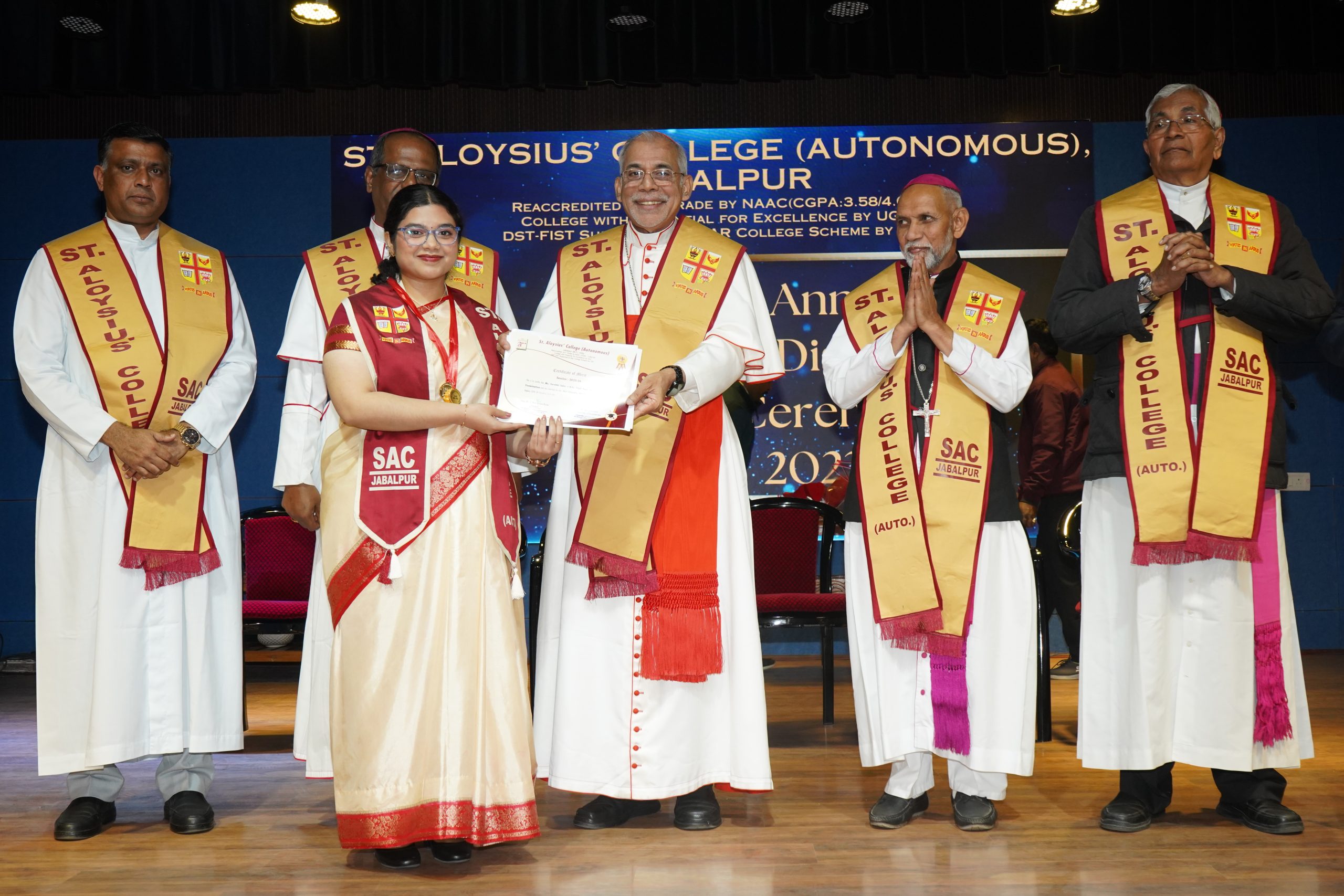 Gold Medal and Certificate Distribution 2026